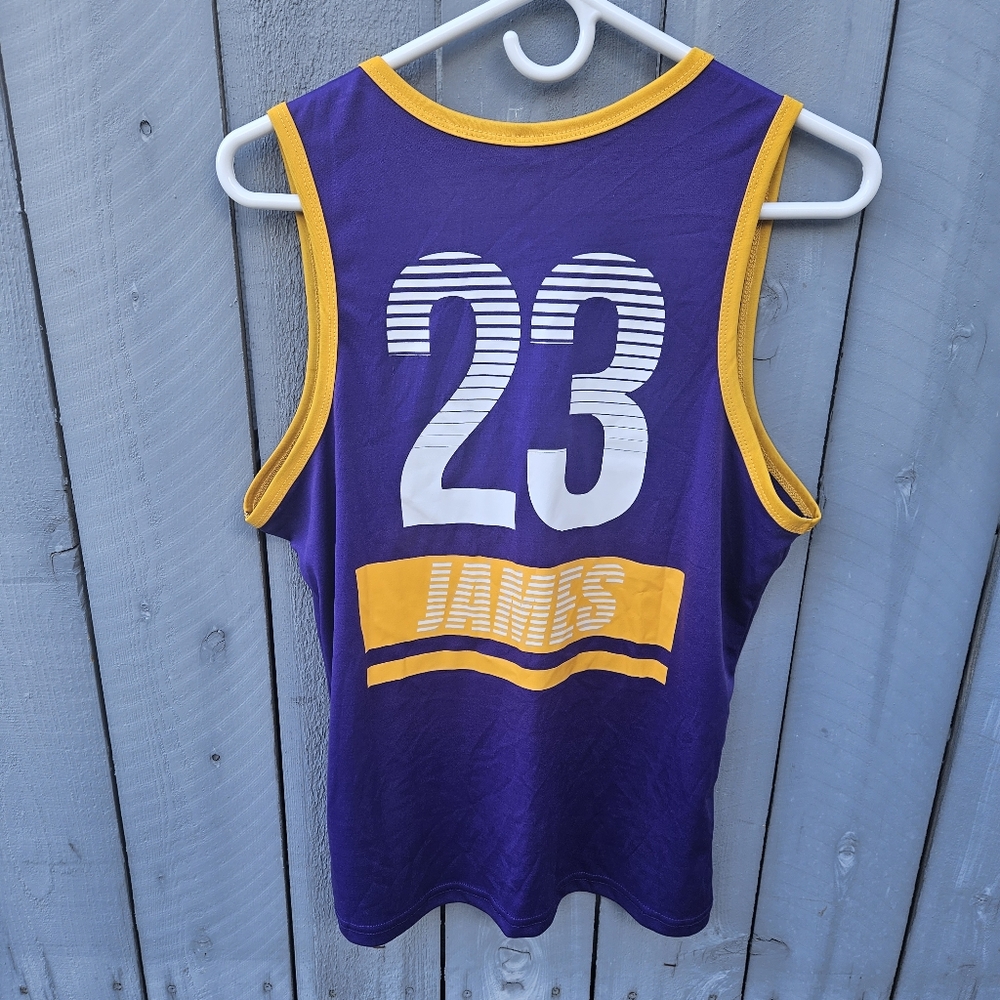 NWOT NBA LA Lakers LeBron James #23 Jersey - Picture 2 of 6